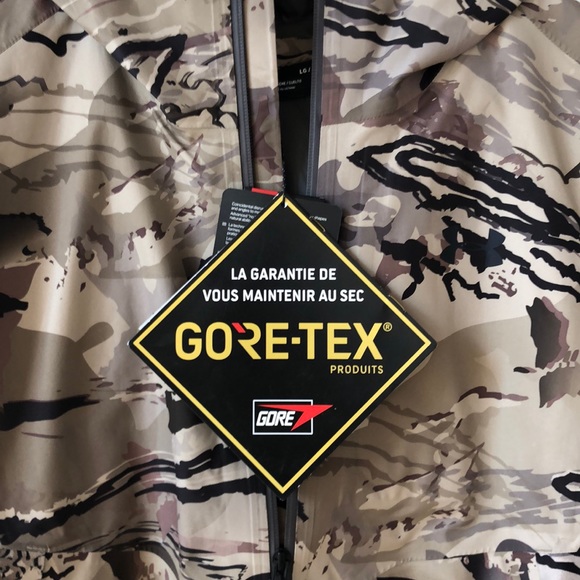 Under armour jacket gore Tex desert camo new L - Picture 2 of 7